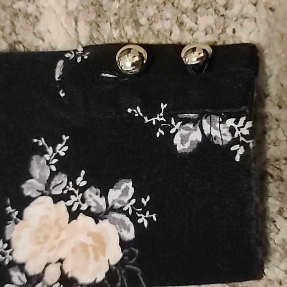 2 for $35 - Janie and Jack Girls 3T Blue Set with Pink Flowers - Picture 3 of 5